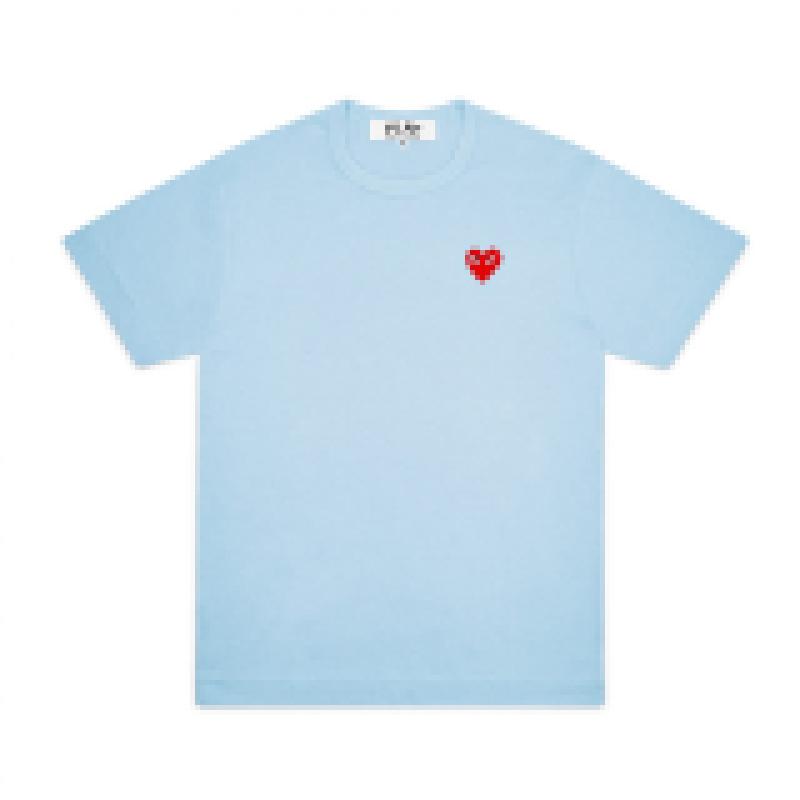 Best Quality CommeS DES GARCONS CDG PLAY Heart Tee Short Sleeve T-Shirt short Tee Des Garcons T-shirt C050 Sky Blue, White
Best Quality CommeS DES GARCONS CDG PLAY Heart Tee Short Sleeve T-Shirt short Tee Des Garcons T-shirt C050 Sky Blue, White