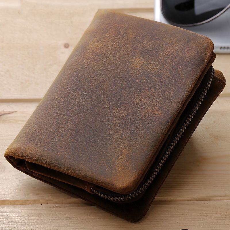 Male Genuine Leather Men Wallets Men Wallet Credit Business Card Holders Vintage Brown Leather Wallet Purses High Quality
Male Genuine Leather Men Wallets Men Wallet Credit Business Card Holders Vintage Brown Leather Wallet Purses High Quality