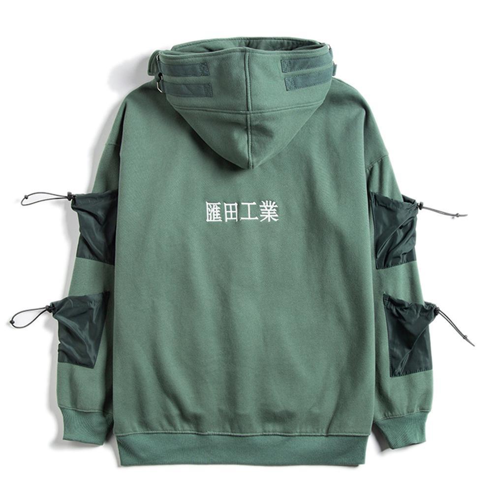 April MOMO Hip Hop Letter Embroideried Thick Hooded Sweatshirts Mens Harajuku Streetwear Hoodies Casual Cotton Pullover 201113
