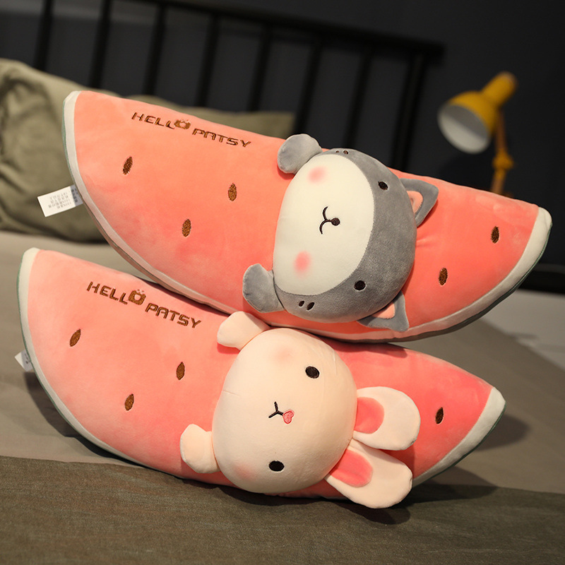 Down cotton watermelon animal long strip pillow plush toy doll doll doll fruit sofa cushion hover
Down cotton watermelon animal long strip pillow plush toy doll doll doll fruit sofa cushion hover