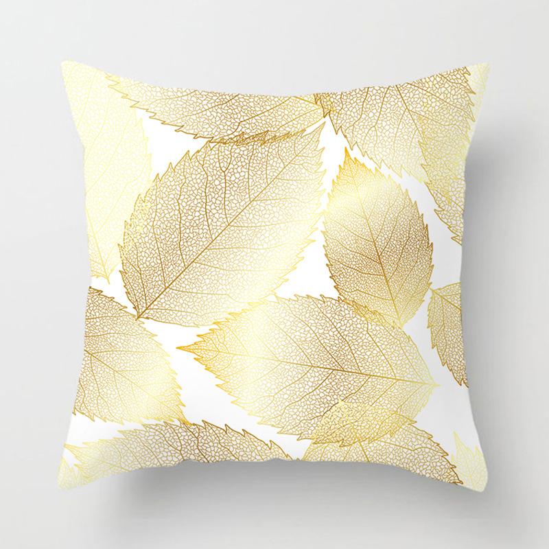Gold Geometric Cushion Covers Leaf Pattern Printing Series Pillow Cases for Home Sofa Chair Car Decoration Flowers Pillowcases
Gold Geometric Cushion Covers Leaf Pattern Printing Series Pillow Cases for Home Sofa Chair Car Decoration Flowers Pillowcases