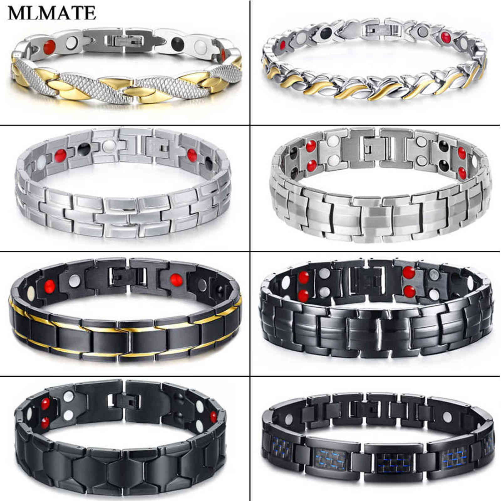 Women Men Health Care Germanium Magnetic Bracelet for Arthritis and Carpal Tunnel Stainless Steel Power Therapy Bracelets Wholes
Women Men Health Care Germanium Magnetic Bracelet for Arthritis and Carpal Tunnel Stainless Steel Power Therapy Bracelets Wholes
