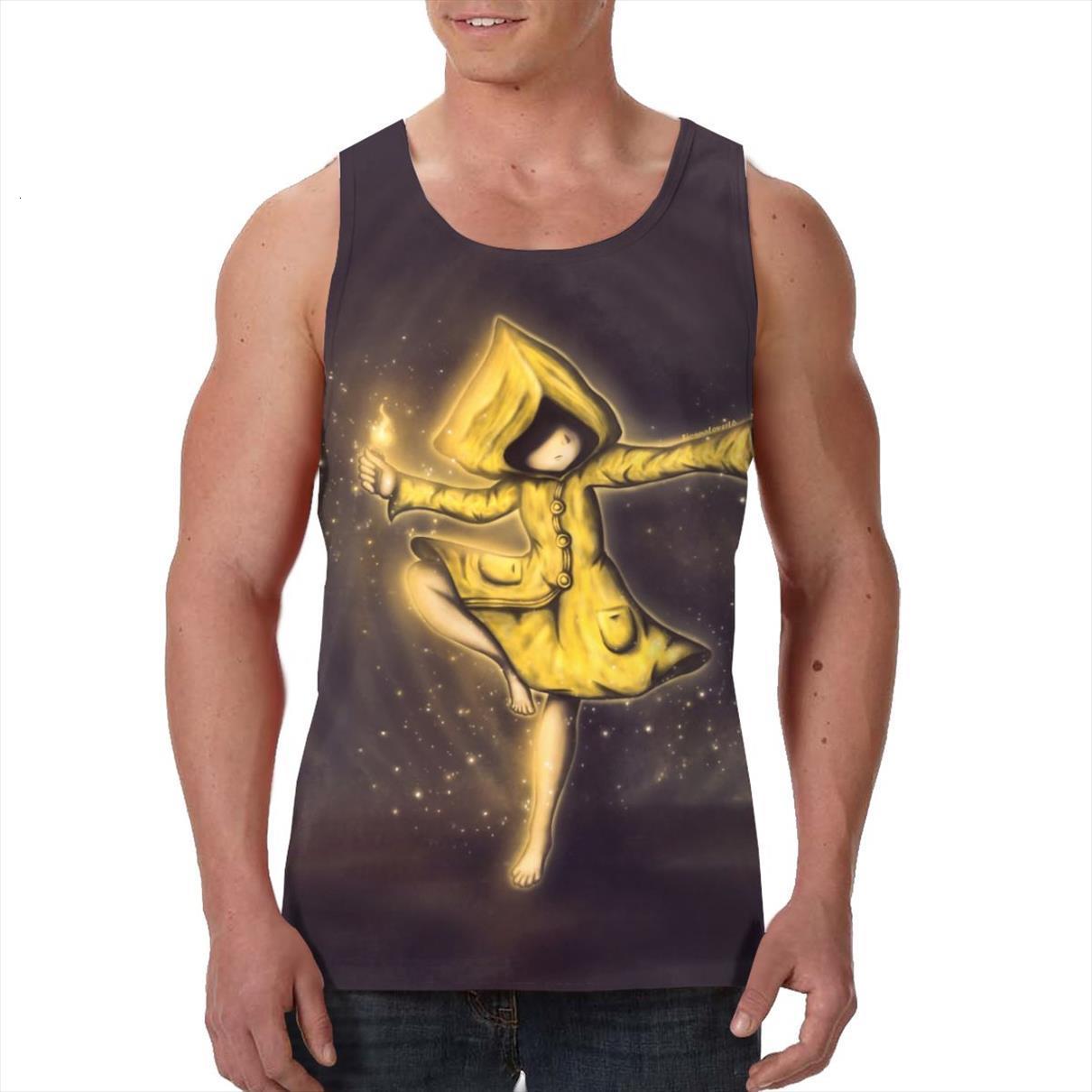 brand little nightmares workout men tank fitness sleeveless shirt mens bodybuilding sportswear vest muscle singlet, White;black
brand little nightmares workout men tank fitness sleeveless shirt mens bodybuilding sportswear vest muscle singlet, White;black
