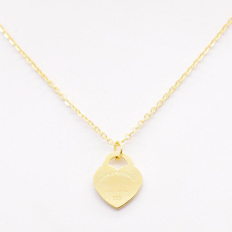 New Style Stainless Steel Fashion T Necklace designer Jewelry Heart-Shaped Pendant Love Necklaces For Women's Party Wedding Gifts Wholesale
New Style Stainless Steel Fashion T Necklace designer Jewelry Heart-Shaped Pendant Love Necklaces For Women's Party Wedding Gifts Wholesale