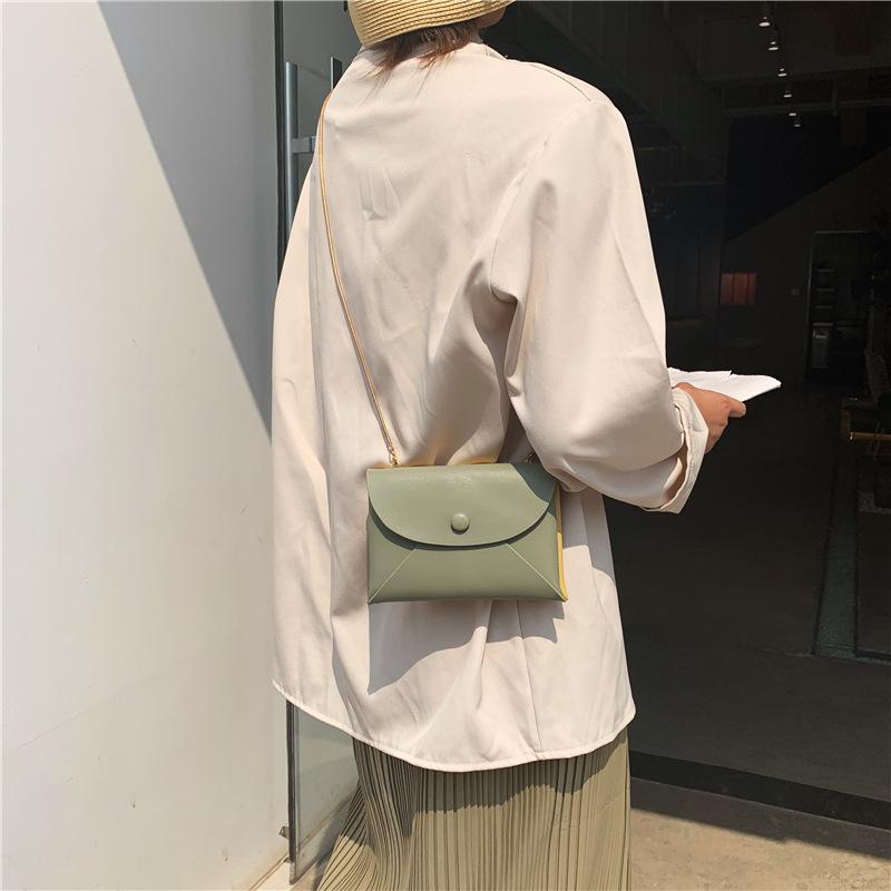 Envelope Button Bag Girl 2021 New Fashion Style Chic Chain Bag with One Shoulder Slant, Black
Envelope Button Bag Girl 2021 New Fashion Style Chic Chain Bag with One Shoulder Slant, Black