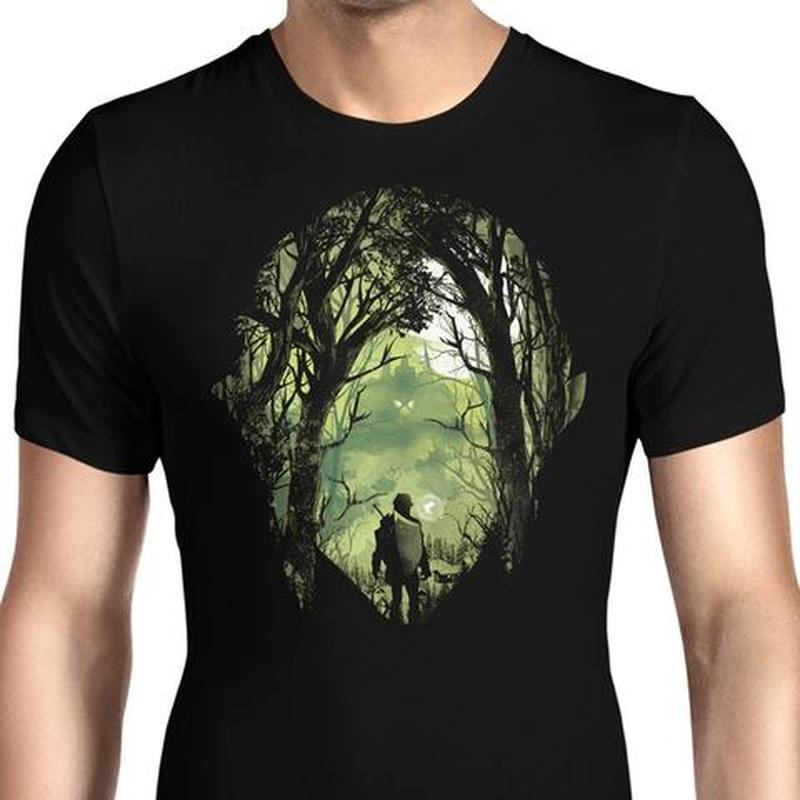 European-style forest pattern ins wind round neck men's and women's short-sleeved T-shirts are comfortable and loose, White;black
European-style forest pattern ins wind round neck men's and women's short-sleeved T-shirts are comfortable and loose, White;black