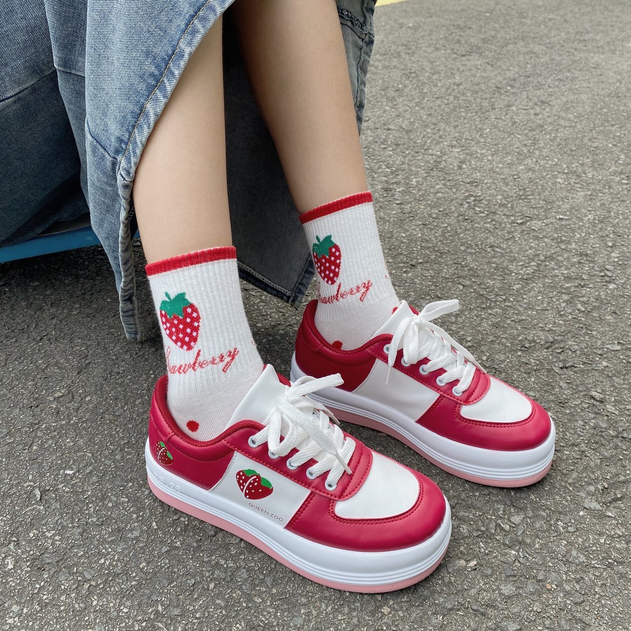 2022 Women Sneakers blue red Tennis Cute Lovely Girl Shoes Female Student Shoes Platform Flats Casual Ladies Vulcanize Shoes, Black;white
2022 Women Sneakers blue red Tennis Cute Lovely Girl Shoes Female Student Shoes Platform Flats Casual Ladies Vulcanize Shoes, Black;white