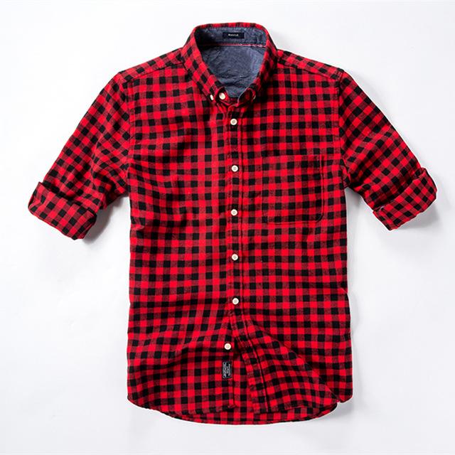 Men' Casual Shirts 01 12 Colors High Quality Plaid Thick Man 100% Cotton Camisa Masculina Men Long Sleeve Fashion Hombre, 10
Men' Casual Shirts 01 12 Colors High Quality Plaid Thick Man 100% Cotton Camisa Masculina Men Long Sleeve Fashion Hombre, 10