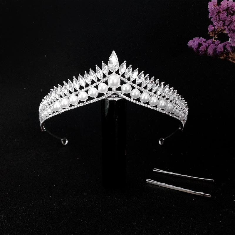 Hair Clips & Barrettes Wedding Crown Accessories Bridal Headdress Female Baroque Rhinestone Crystal Party Acce
Hair Clips & Barrettes Wedding Crown Accessories Bridal Headdress Female Baroque Rhinestone Crystal Party Acce
