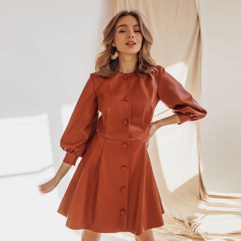 New Women Vintage Lanter Front Button A-line Three Quarter Sleeve o Neck Solid Elegant Casual 2021 Spring Qgcu, Khaki
New Women Vintage Lanter Front Button A-line Three Quarter Sleeve o Neck Solid Elegant Casual 2021 Spring Qgcu, Khaki