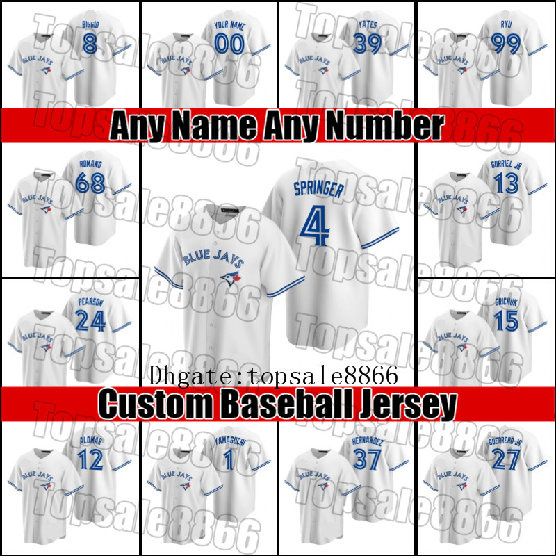 Blue Jays Vladimir Guerrero Jr George Springer Jersey Toronto Jersey Marcus Semien Bo Bichette Jerseys Lourdes Gurriel Jr. Cavan Biggio zx42, Blue;black
Blue Jays Vladimir Guerrero Jr George Springer Jersey Toronto Jersey Marcus Semien Bo Bichette Jerseys Lourdes Gurriel Jr. Cavan Biggio zx42, Blue;black