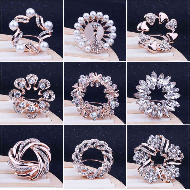 Brooch , Female Clasp, Pin, Hem, Corner Knot, Korean Creative, Versatile, Decorative, Scarves and Buttons