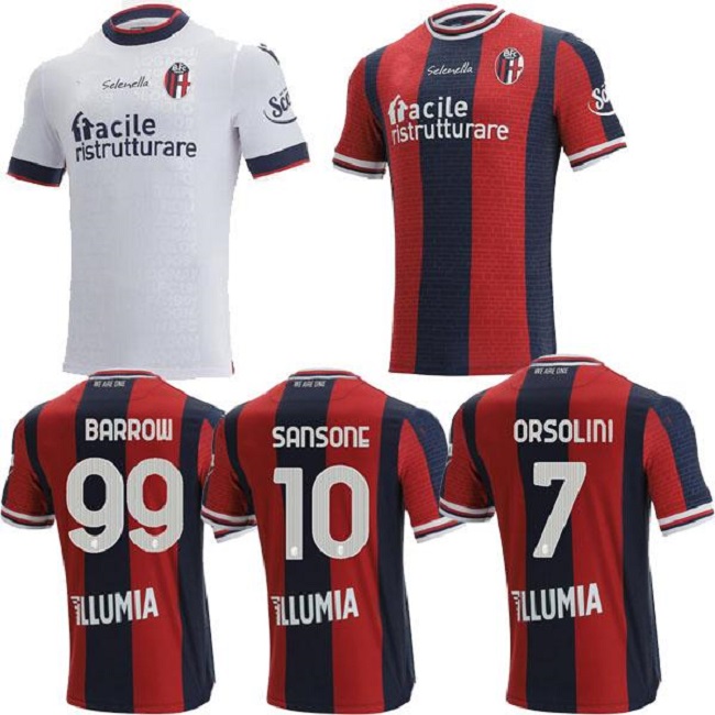 2022 BOLOGNA FC 1909 soccer jerseys 21/22 maglia da calcio Sansone SANTANDER Orsolini DOMINGUEZ PALACIO Tomiyasu Barrow Soriano SVANBERG Men football shirts, Away
2022 BOLOGNA FC 1909 soccer jerseys 21/22 maglia da calcio Sansone SANTANDER Orsolini DOMINGUEZ PALACIO Tomiyasu Barrow Soriano SVANBERG Men football shirts, Away