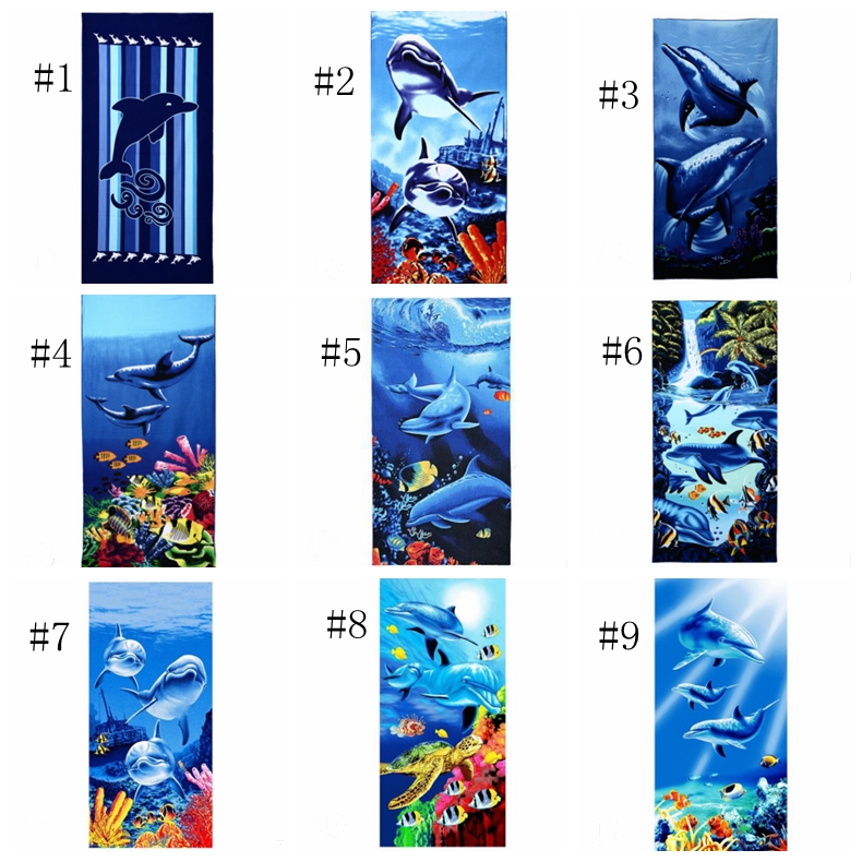 Beach Towel Dolphin Printed Bath Towels Quick Dry Microfiber Towel Adult Swimwear Beach Cover Bathroom Bathrobe 21 Designs seashipping GWD7370, As pictures
Beach Towel Dolphin Printed Bath Towels Quick Dry Microfiber Towel Adult Swimwear Beach Cover Bathroom Bathrobe 21 Designs seashipping GWD7370, As pictures