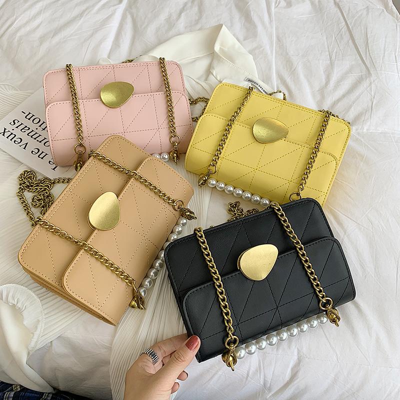2021 Fashion Luxury Women Shoulder Small Square Bag Lady Casual Messenger Handbag Female Yellow Leather Prom Flap Crossbody Bags, Black
2021 Fashion Luxury Women Shoulder Small Square Bag Lady Casual Messenger Handbag Female Yellow Leather Prom Flap Crossbody Bags, Black