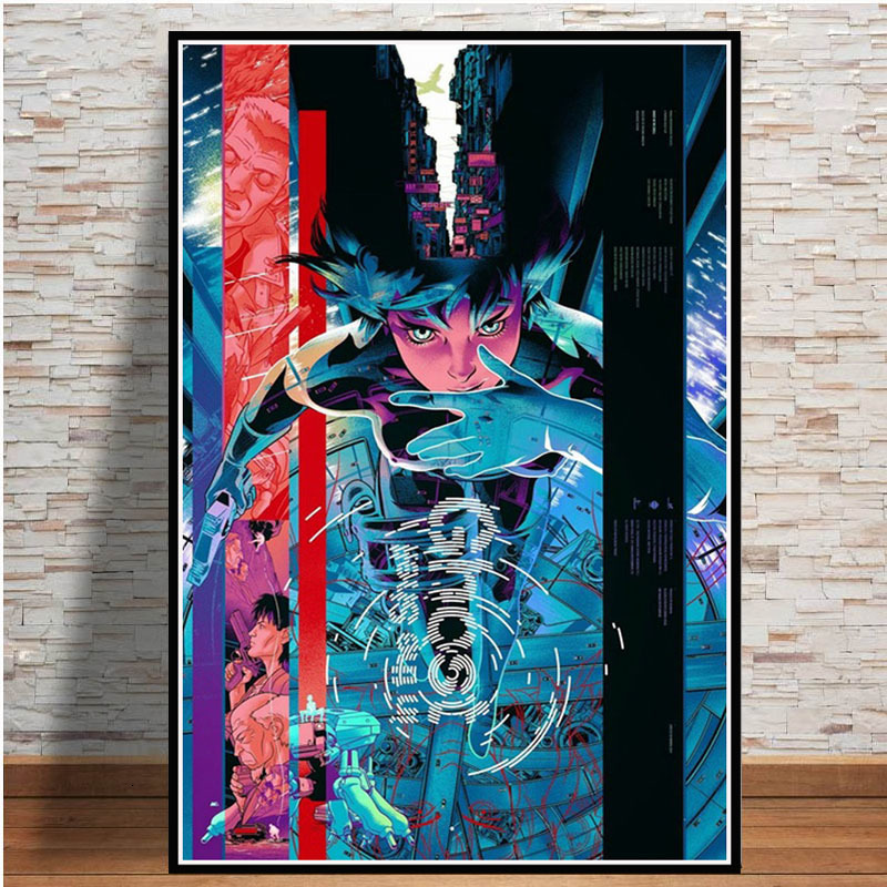 Poster And Prints Hot Ghost In The Shell Fight Police Japan Anime Art Paintings Canvas Wall Pictures For Living Room Home Decor
Poster And Prints Hot Ghost In The Shell Fight Police Japan Anime Art Paintings Canvas Wall Pictures For Living Room Home Decor