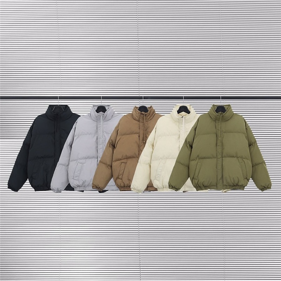 2021 New Brown Green Gray Winter Warm Coats Men Women Loose Zipper Stand Collar Essentials Parkas Jacket Tkvm, Black
2021 New Brown Green Gray Winter Warm Coats Men Women Loose Zipper Stand Collar Essentials Parkas Jacket Tkvm, Black