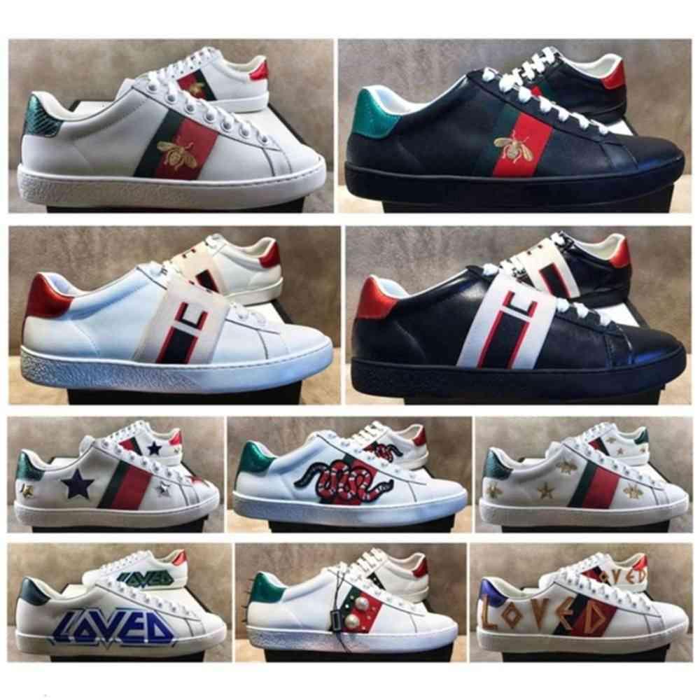 GG'sneakers High Quality Mens Casual Shoes White Ace Green Red Stripe Italy Bee Tiger Snake Women Sneaker Trainers Chaussures Pour Hommes Wi
GG'sneakers High Quality Mens Casual Shoes White Ace Green Red Stripe Italy Bee Tiger Snake Women Sneaker Trainers Chaussures Pour Hommes Wi