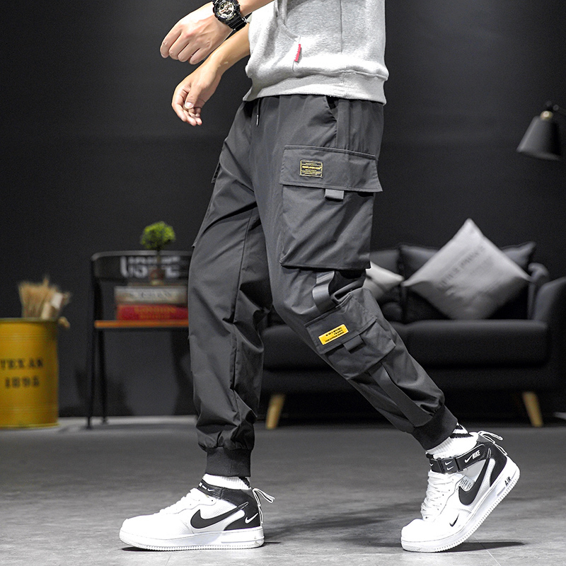 2021 Cargo Men New Hip Hop Sports Multi-pocket Ribbons Male Sweatpants Streetwear Casual Men' Pants -5xl Jnr2, Green
2021 Cargo Men New Hip Hop Sports Multi-pocket Ribbons Male Sweatpants Streetwear Casual Men' Pants -5xl Jnr2, Green