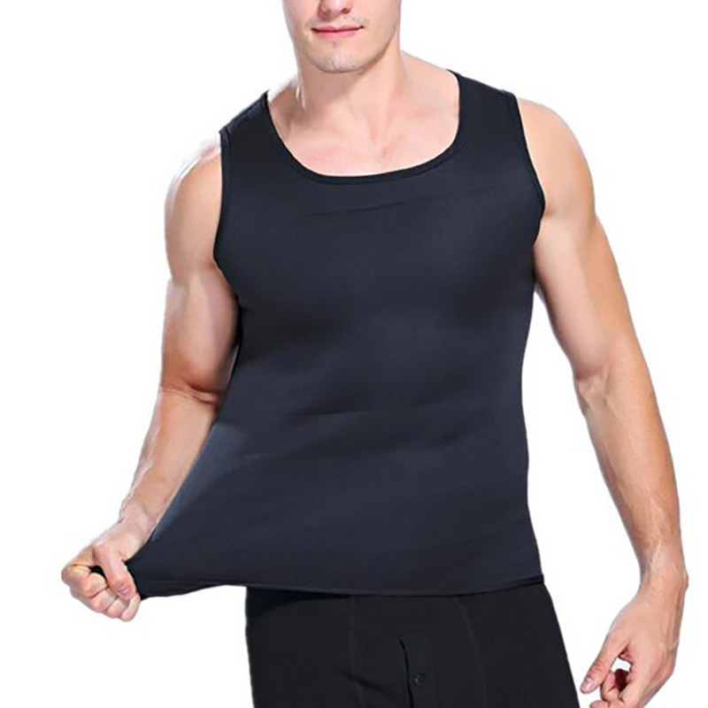 Men Sports Vest Slim Fit Sleeveless Skinny Fitness Exercise Workout Casual Tops JAN88 210308