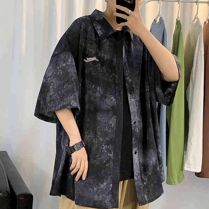 men's casual shirts short-sleeve shirt, casual korean jacket, trend, dyed, thin, handsome suit, summer 4lfg, White;black
men's casual shirts short-sleeve shirt, casual korean jacket, trend, dyed, thin, handsome suit, summer 4lfg, White;black