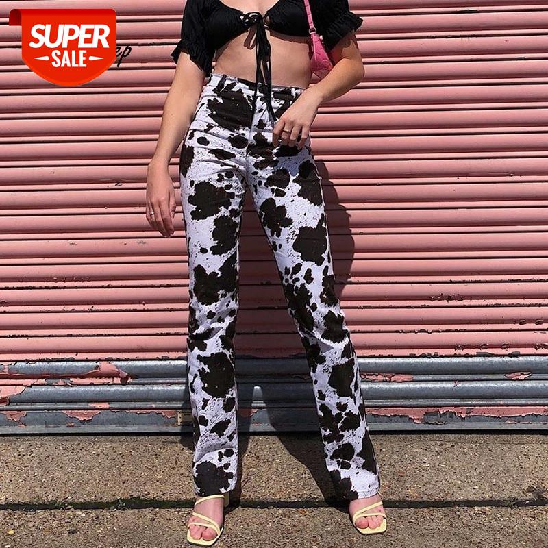 Weekeep Cow Tie Dye Print Fashion High Waist Cargo Pants Streetwear Women Straight Trousers Casual Autumn Button Fly Pants 2020 #6S2y, Black;white
Weekeep Cow Tie Dye Print Fashion High Waist Cargo Pants Streetwear Women Straight Trousers Casual Autumn Button Fly Pants 2020 #6S2y, Black;white