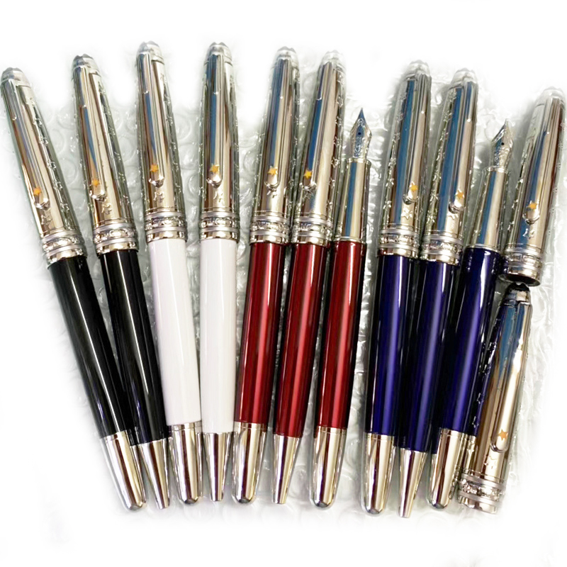 PURE PEARL Le Petit Prince Star 163 Fountain/Rollerball/Ballpoint Pen Metal Cap and Deep Blue Precious Resin Barrel Classic Stationery for gift with Serial Number
PURE PEARL Le Petit Prince Star 163 Fountain/Rollerball/Ballpoint Pen Metal Cap and Deep Blue Precious Resin Barrel Classic Stationery for gift with Serial Number