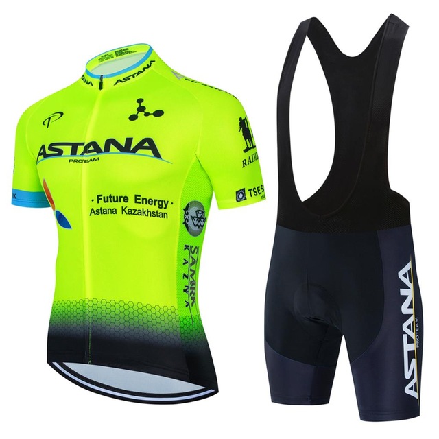 New 2021 Yellow Astana Cycling team jersey 19D bike shorts set Quick Dry Mens Bicycle clothes team pro BIKE Maillot Culotte, Black;blue
New 2021 Yellow Astana Cycling team jersey 19D bike shorts set Quick Dry Mens Bicycle clothes team pro BIKE Maillot Culotte, Black;blue