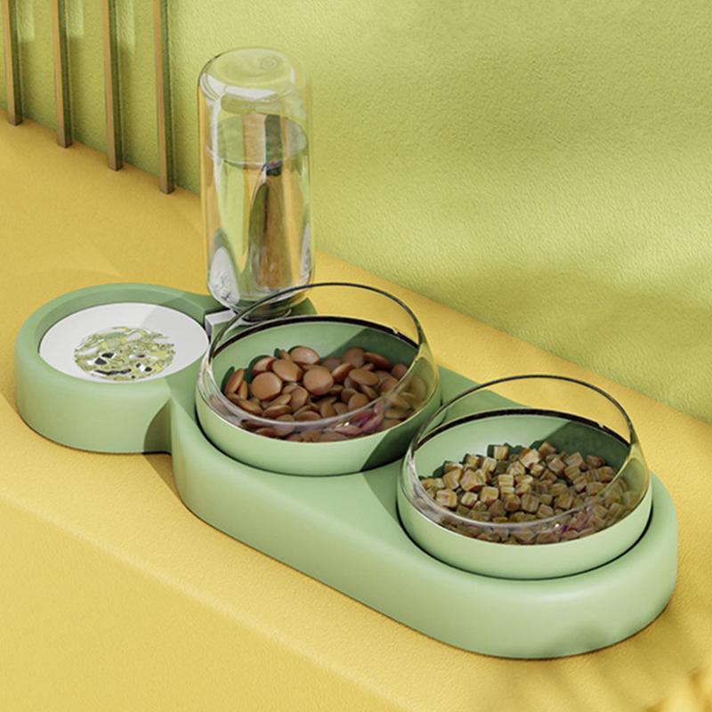 Cat Bowls & Feeders Three-in-One Bowl Dog Automatic Water Storage Type Feeding Pet Supplies Environmentally Friendly Plastic Material
Cat Bowls & Feeders Three-in-One Bowl Dog Automatic Water Storage Type Feeding Pet Supplies Environmentally Friendly Plastic Material