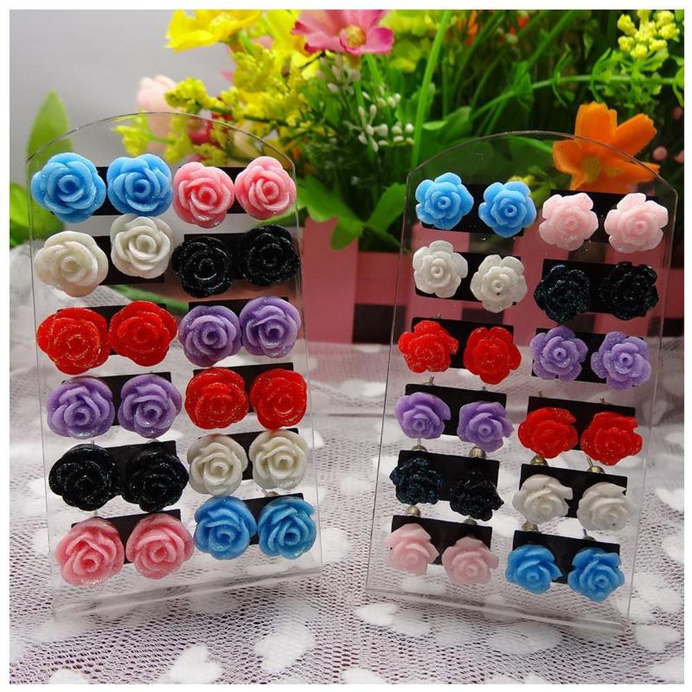 2020 wholesale Price Fashion Multicolor Resin Rose Earrings Flower Stud Earrings For Women Flower Earrings Free ShippingTL1, Golden;silver
2020 wholesale Price Fashion Multicolor Resin Rose Earrings Flower Stud Earrings For Women Flower Earrings Free ShippingTL1, Golden;silver