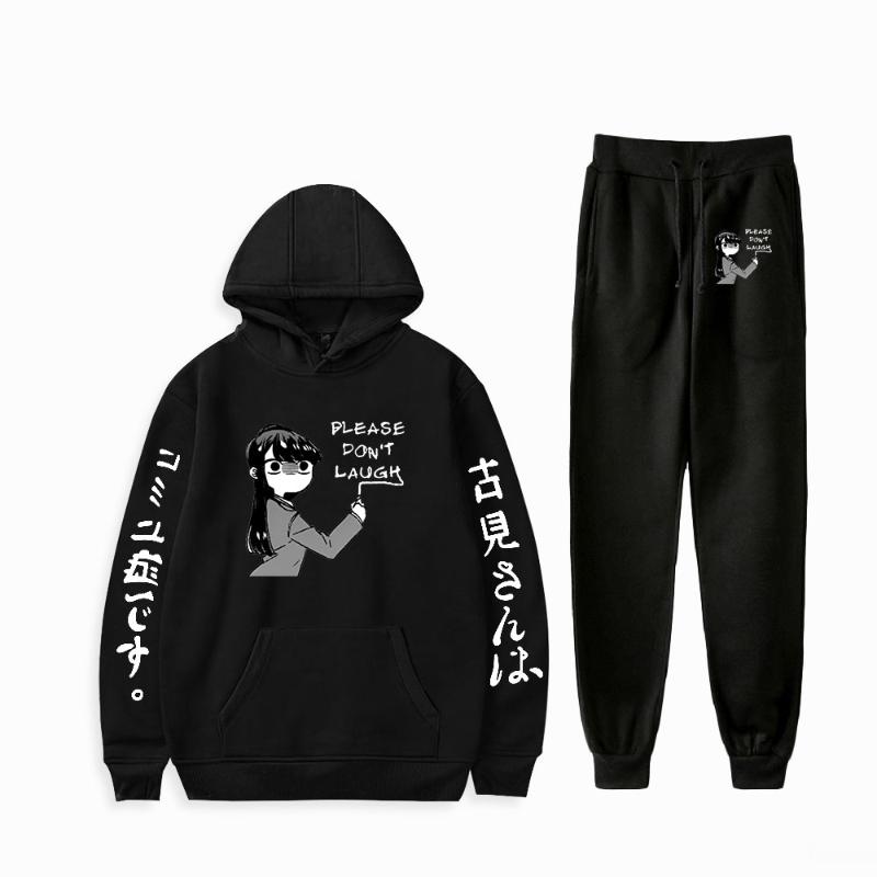 Men's Hoodies & Sweatshirts Komi Can't Communicate Sweatshirt Unisex Two Piece Set Hoodie+Jogger Pant Harajuku Streetwear Hip Hop Clothes Wo, Black
Men's Hoodies & Sweatshirts Komi Can't Communicate Sweatshirt Unisex Two Piece Set Hoodie+Jogger Pant Harajuku Streetwear Hip Hop Clothes Wo, Black