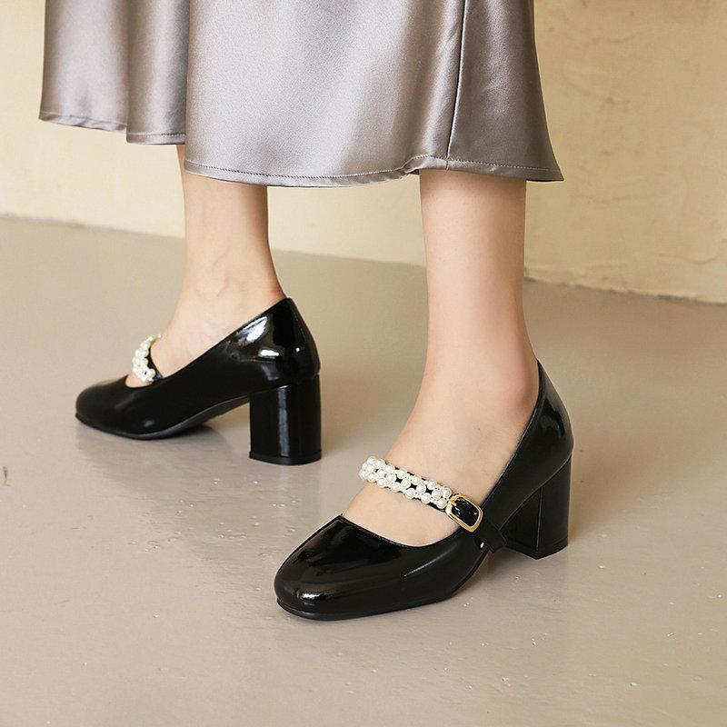Dress Shoes Classic Sexy Thick High Heels Women Pumps Woman Spring Brand Design Party Size 43 47 48 Wine Red Beige Black
Dress Shoes Classic Sexy Thick High Heels Women Pumps Woman Spring Brand Design Party Size 43 47 48 Wine Red Beige Black