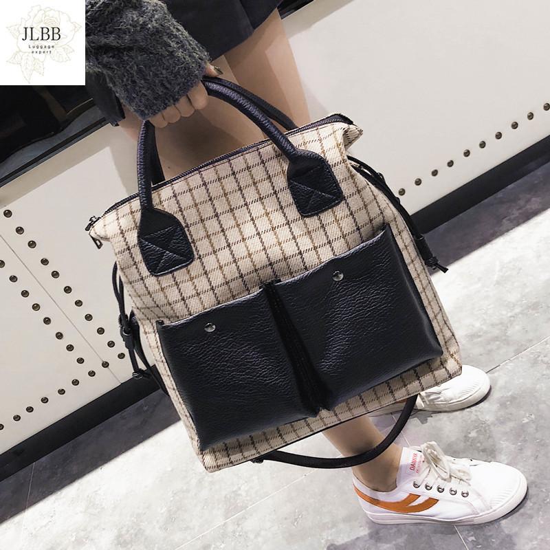 vintage plaid large capacity women handbags designer shoulder bags casual crossbody bag lady big purses shopper bag female bags, Beige
vintage plaid large capacity women handbags designer shoulder bags casual crossbody bag lady big purses shopper bag female bags, Beige