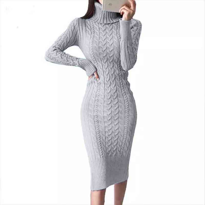 autumn winter knitted long women sweater solid color long-sleeved fashion slim lady all-match sweater-dress, White;black
autumn winter knitted long women sweater solid color long-sleeved fashion slim lady all-match sweater-dress, White;black