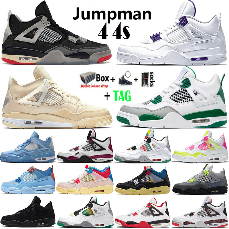 Airs Top Cream White x Sail Bred Fire Red Jumpman 4 4s Men Basketball Shoes Neon Black Cat Cool Grey Metallic Purple Retro Trainers Sneakers
Airs Top Cream White x Sail Bred Fire Red Jumpman 4 4s Men Basketball Shoes Neon Black Cat Cool Grey Metallic Purple Retro Trainers Sneakers