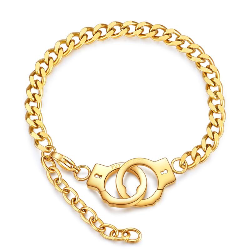 Charm Bracelets 2021 Simple Fashion Trendy Female Handcuffs Necklace Set Stainless Steel Couple Bracelet Valentine's Day Gift
Charm Bracelets 2021 Simple Fashion Trendy Female Handcuffs Necklace Set Stainless Steel Couple Bracelet Valentine's Day Gift