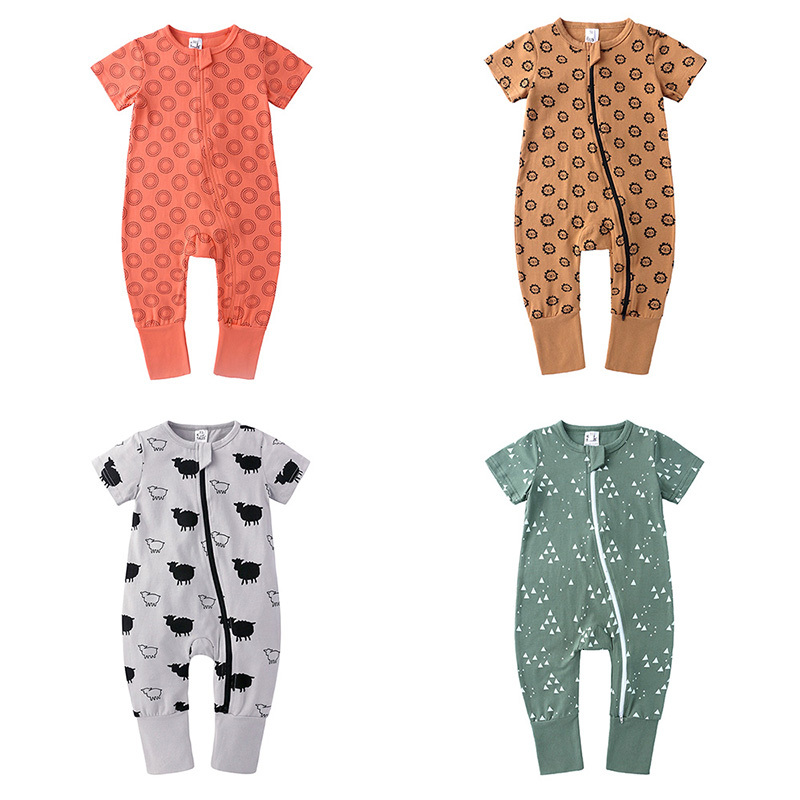 2021 New Fashion Girls Romper Cotton Short Sleeve Baby Summer Newborn Boy Clothes Infant Rompers 6-24 Months 2gys, Gray
2021 New Fashion Girls Romper Cotton Short Sleeve Baby Summer Newborn Boy Clothes Infant Rompers 6-24 Months 2gys, Gray