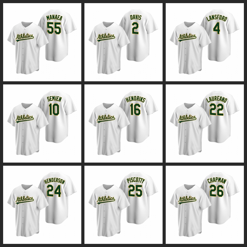 OaklandAthletics Baseball Jersey #55 Sean Manaea 24 Rickey Henderson 26 Matt Chapman 28 MattOlson Custom White Home Men Women Youth Size S-4XL 2021 1016, Nik
OaklandAthletics Baseball Jersey #55 Sean Manaea 24 Rickey Henderson 26 Matt Chapman 28 MattOlson Custom White Home Men Women Youth Size S-4XL 2021 1016, Nik