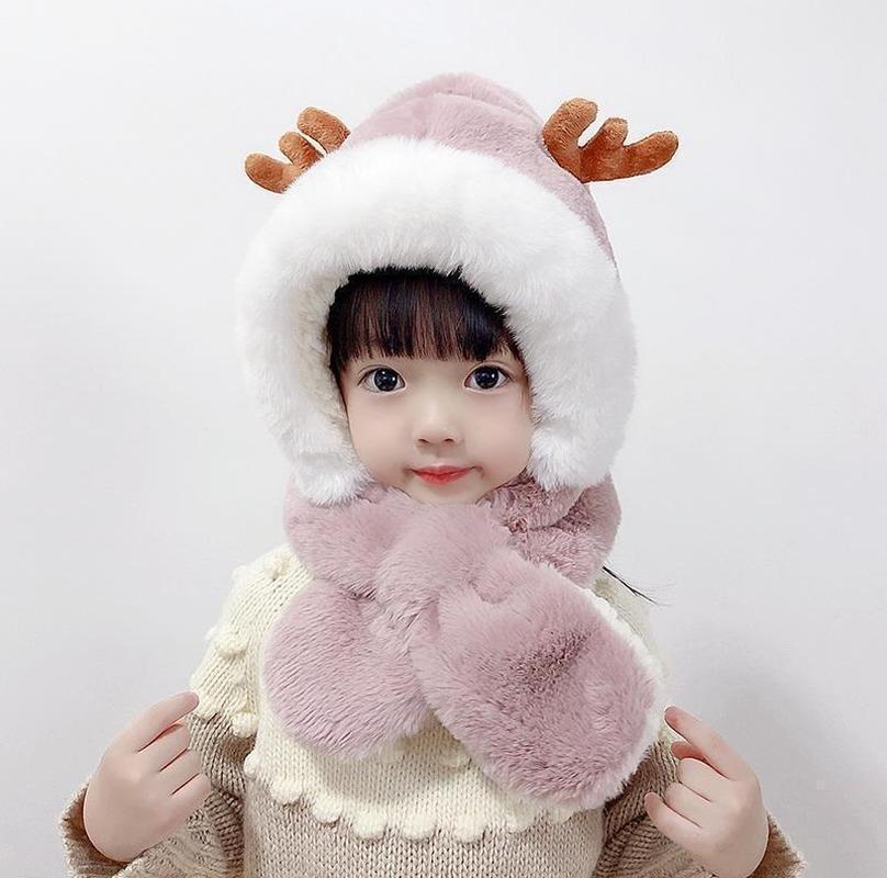 Caps & Hats Thickened Warm Winter Children's Hat Scarf Boy And Girl Comfortable Plush Cute Baby Antler Ear Protection Infant Accessories, Yellow
Caps & Hats Thickened Warm Winter Children's Hat Scarf Boy And Girl Comfortable Plush Cute Baby Antler Ear Protection Infant Accessories, Yellow