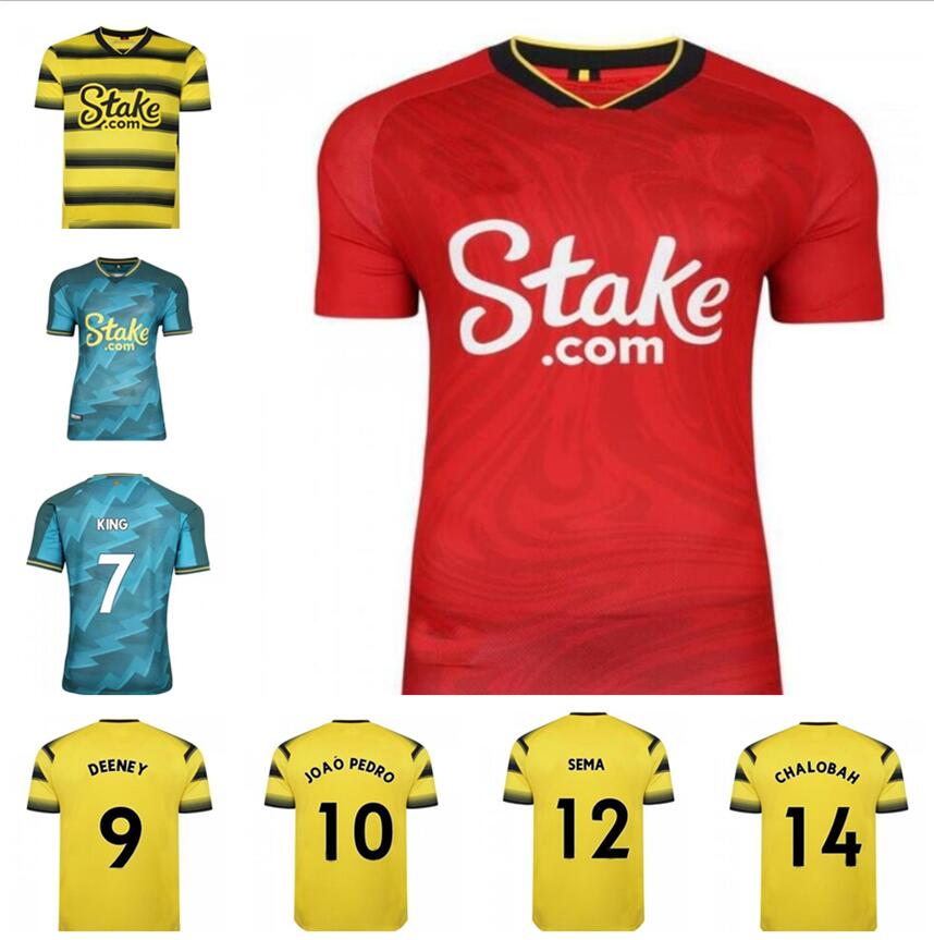 21 22 FC WATFORD soccer jerseys 2021 2022 LOUZA KING Joao Pedro CHERNANDEZ DENNIS SARR Sissoko football shirts home away third tops thailand quality kids set socks, Green
21 22 FC WATFORD soccer jerseys 2021 2022 LOUZA KING Joao Pedro CHERNANDEZ DENNIS SARR Sissoko football shirts home away third tops thailand quality kids set socks, Green