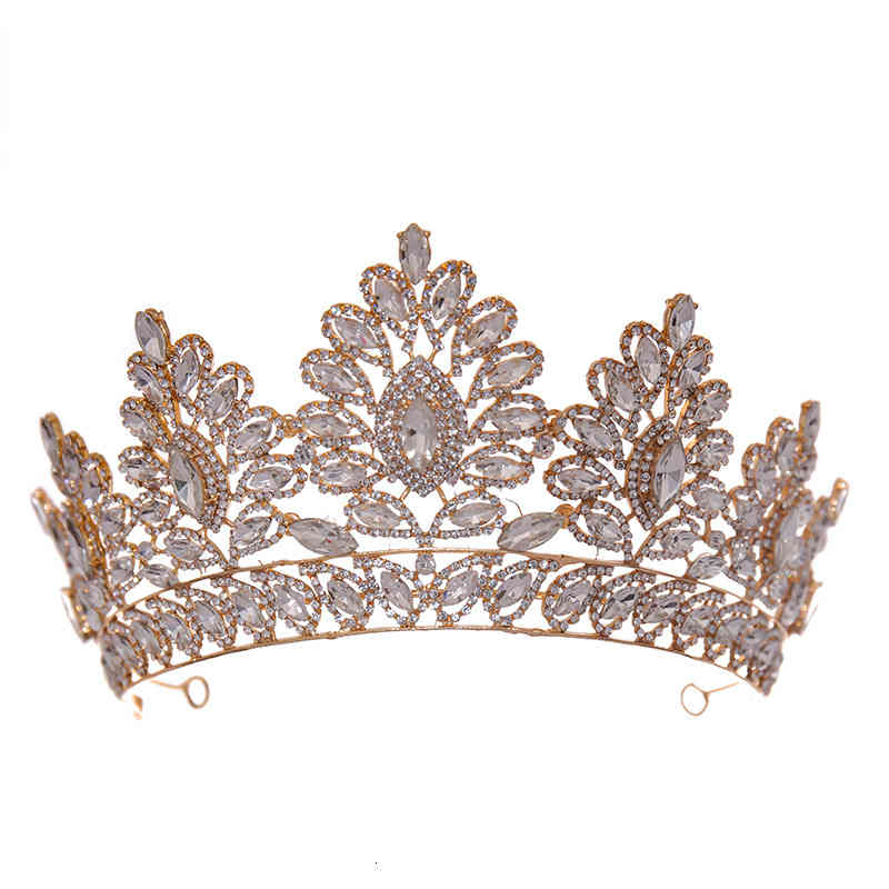 Wedding Hair Jewelry Accessories Niancan Bride's Crown Atmospheric Alloy Diamond Headdress Dinner Show Dress