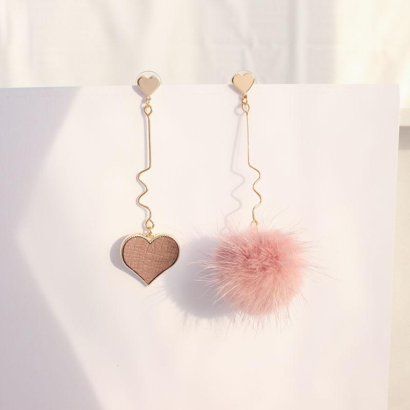 Dangle & Chandelier ZDMXJL 2021 Arrive Trend Women's Earrings Fine Sweet Dissymmetry Heart Venonat For Women Jewelry Gift Drop-
Dangle & Chandelier ZDMXJL 2021 Arrive Trend Women's Earrings Fine Sweet Dissymmetry Heart Venonat For Women Jewelry Gift Drop-