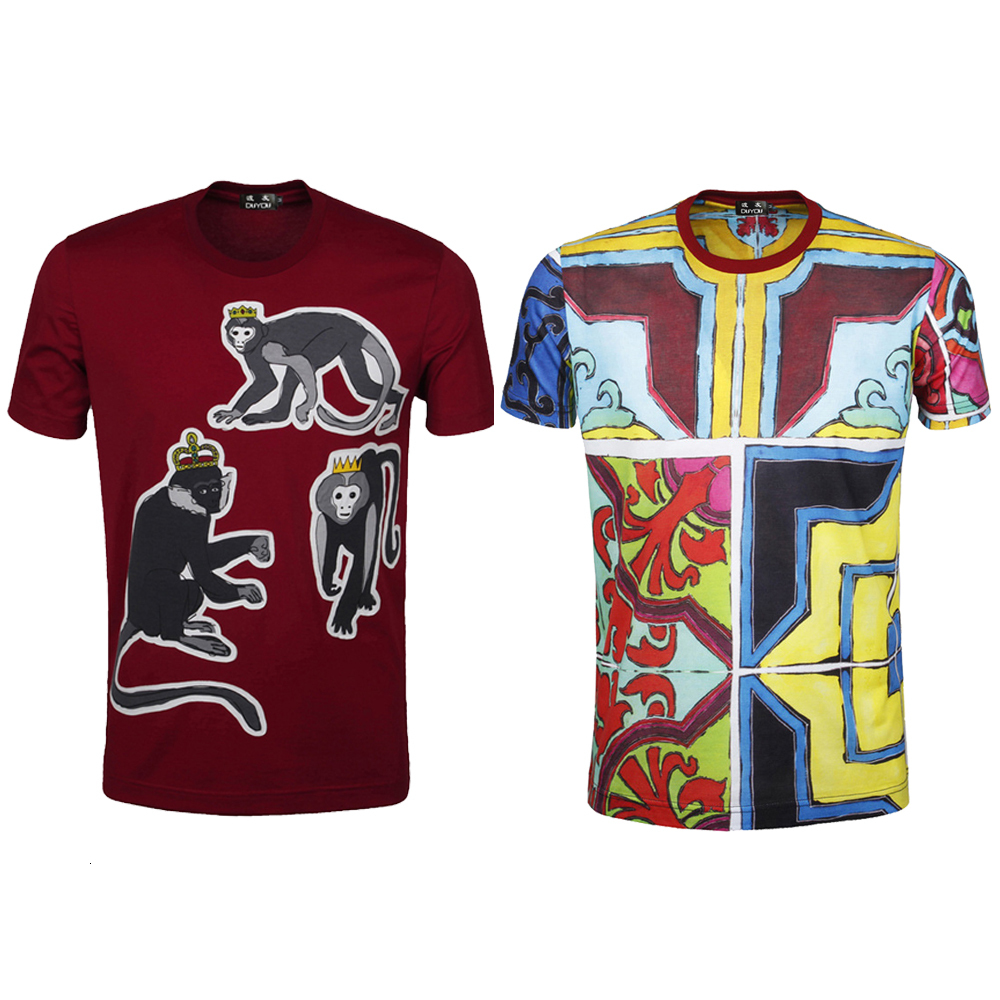 2021 New Summer Casual T-shirt Men 100% Pure Cotton 3d Animal Print Slim Fit Tops Tees Brand Clothing High Quality Efnc, Red
2021 New Summer Casual T-shirt Men 100% Pure Cotton 3d Animal Print Slim Fit Tops Tees Brand Clothing High Quality Efnc, Red