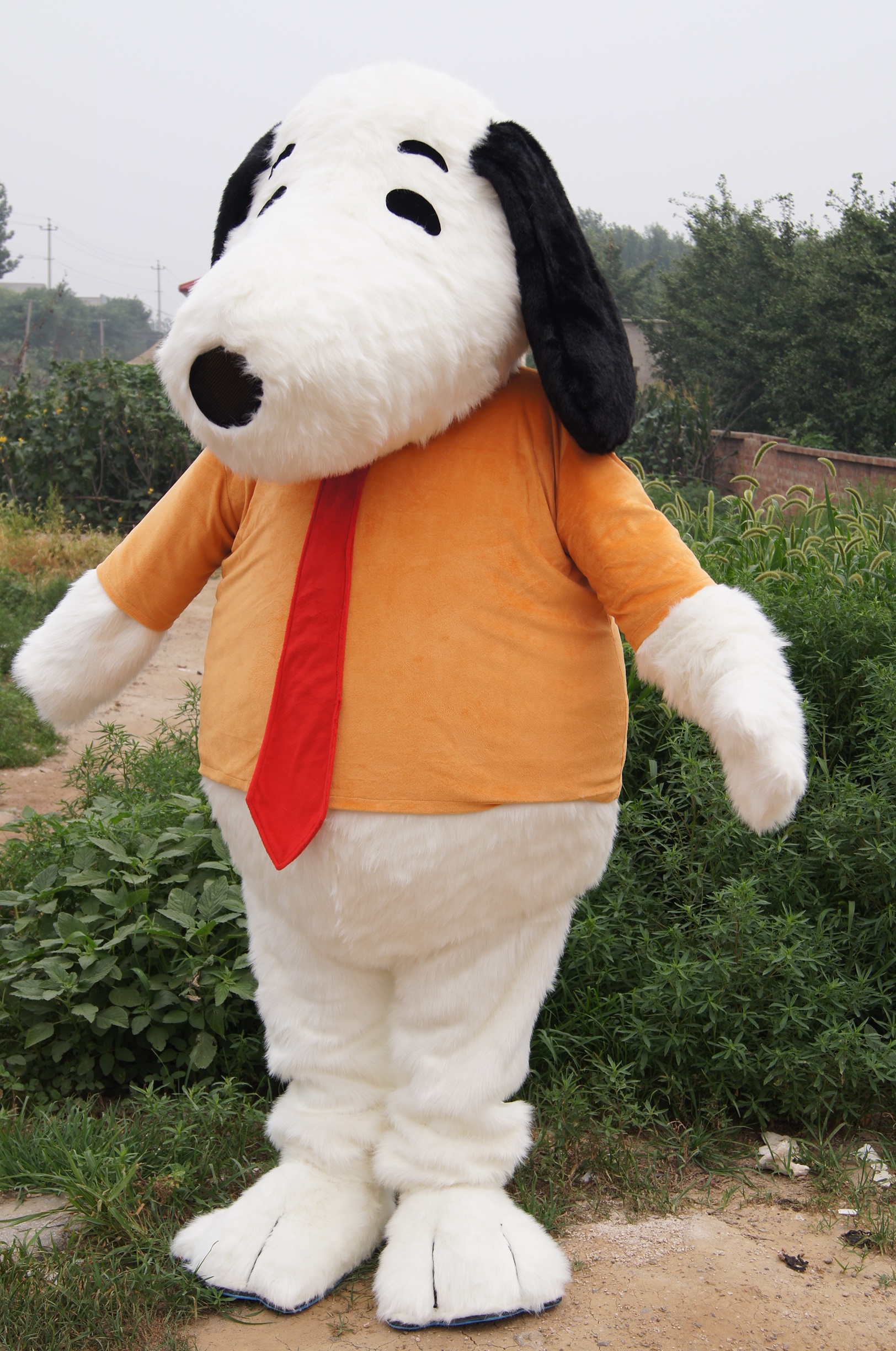 Real Picture White dog mascot costume Fancy Dress For Halloween Carnival Party support customization
Real Picture White dog mascot costume Fancy Dress For Halloween Carnival Party support customization
