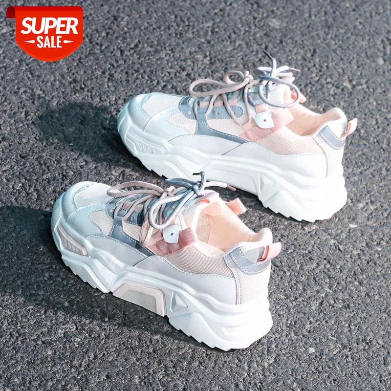 Women's Chunky Sneakers 2020 Fashion Women Platform Shoes Lace Up Breathable Air Vulcanize Shoes Women Female Trainers Dad #2p1p
Women's Chunky Sneakers 2020 Fashion Women Platform Shoes Lace Up Breathable Air Vulcanize Shoes Women Female Trainers Dad #2p1p