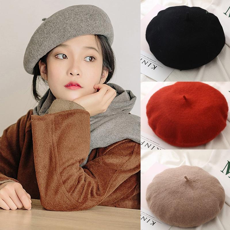 Berets Fashion French Beret Caps For Women Girls Autumn Winter Hats Trendy Street Style Plain Cap Wool Warm Hat, Black
Berets Fashion French Beret Caps For Women Girls Autumn Winter Hats Trendy Street Style Plain Cap Wool Warm Hat, Black