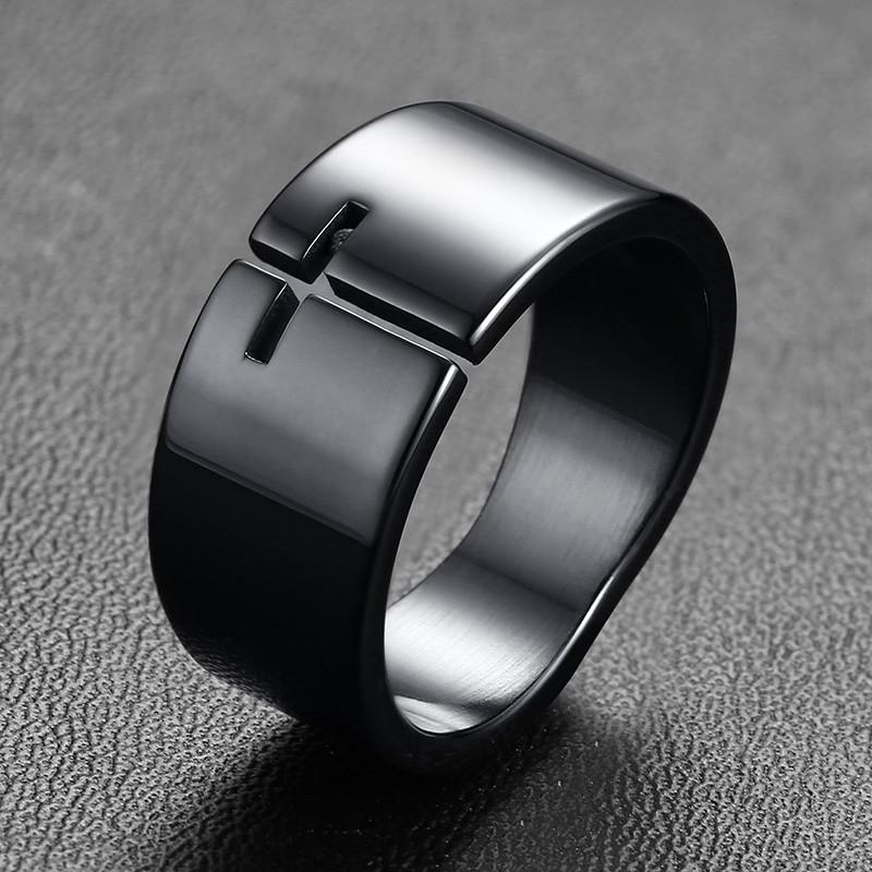 Cluster Rings ZORCVENS 2021 Brand Punk Vintage Cross Men's Ring Stainless Steel 10mm Black Tone Fashion Rocker
Cluster Rings ZORCVENS 2021 Brand Punk Vintage Cross Men's Ring Stainless Steel 10mm Black Tone Fashion Rocker
