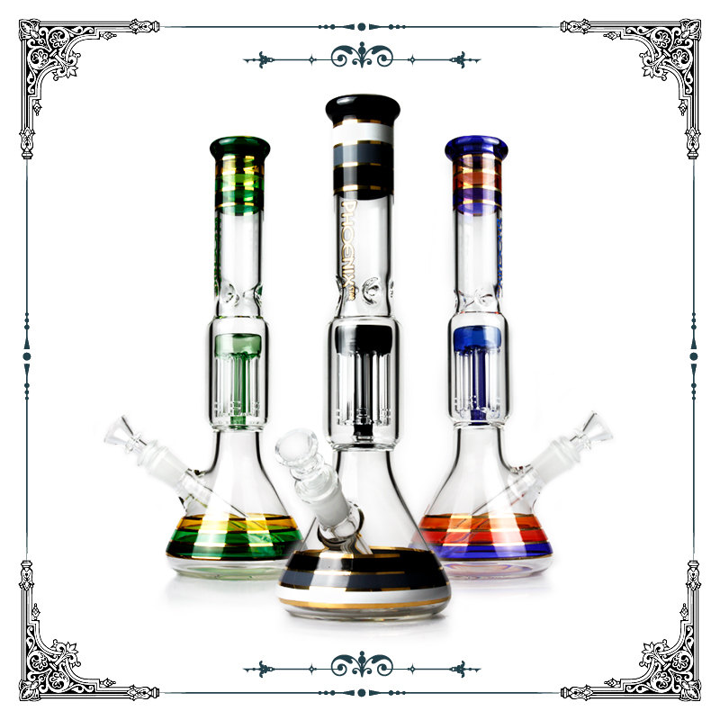 12 inches phoenix beaker bong six arms percolator glass smoking water pipebongs colorful glass pipes with ice catcher and bowl without logo
12 inches phoenix beaker bong six arms percolator glass smoking water pipebongs colorful glass pipes with ice catcher and bowl without logo