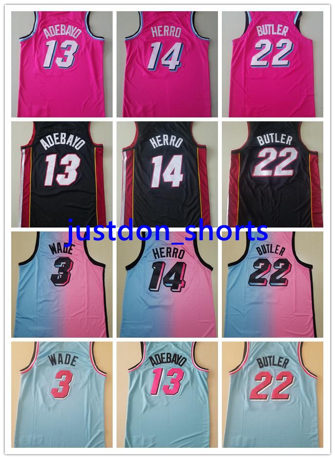 NCAA Men Retro Basketball Dwyane Wade Jersey 3 Tyler Herro 14 Jimmy Butler 22 Kendrick Nunn 25 Black White Red Pink 100%stitched Basketball
NCAA Men Retro Basketball Dwyane Wade Jersey 3 Tyler Herro 14 Jimmy Butler 22 Kendrick Nunn 25 Black White Red Pink 100%stitched Basketball