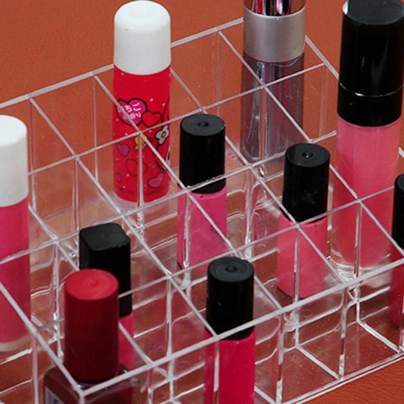 Acrylic Makeup Organizer Storage Box Cosmetic Box Lipstick Jewelry Case Holder Display Stand make up organizer